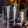 Urban Bar Julep Cup, with Tropical Decoration Tiki 18/8 Stainless
