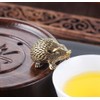 DMtse Brass Mini Adorable Animal Hedgehog Decor Statue Figurines for