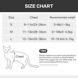 Cat Harness Leash Straps Soft and Comfortable Cat Walking Jacket with Running Cushioning and Escape Proof for Puppies with Cationic Fabric