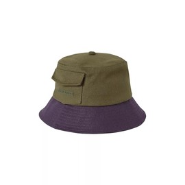 SealSkinz Lynford Waterproof Men's Canvas Bucket Hat Olive Blue Men's Hat, Olive/Blue
