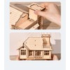Fokkah 3D Puzzles for Adults,Modern Villa Wooden Model Kits,Gift on