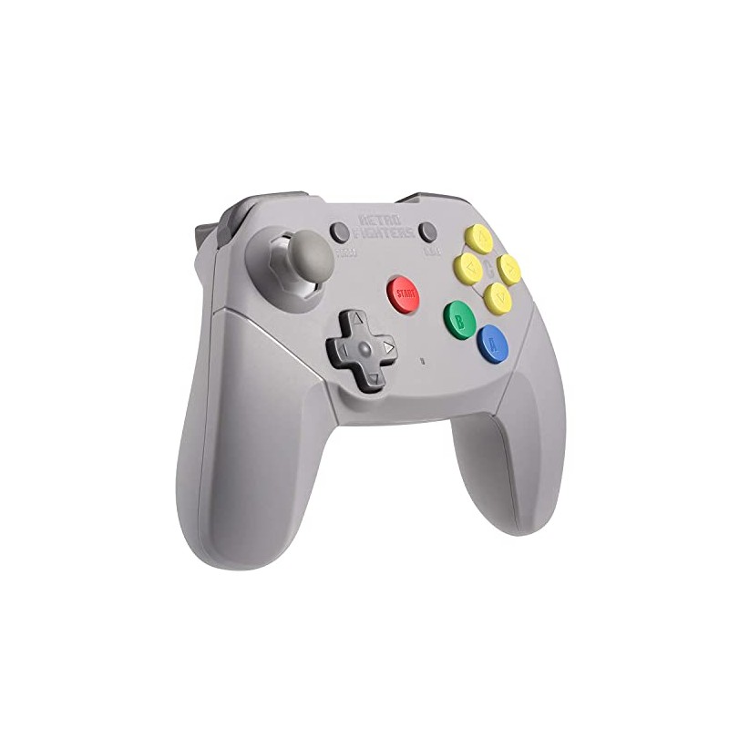 RETRO FIGHTERS/BRAWLER 64 Wireless ブロウラー64 ワイヤレス N64専用コントローラ グレー
