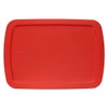 Pyrex C-233-PC 3qt Poppy Red Easy Grab Replacement Food Storage