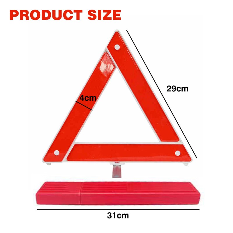 MaNeaz Warning Triangle Car Warning Triangle Car Packaged Foldable Car