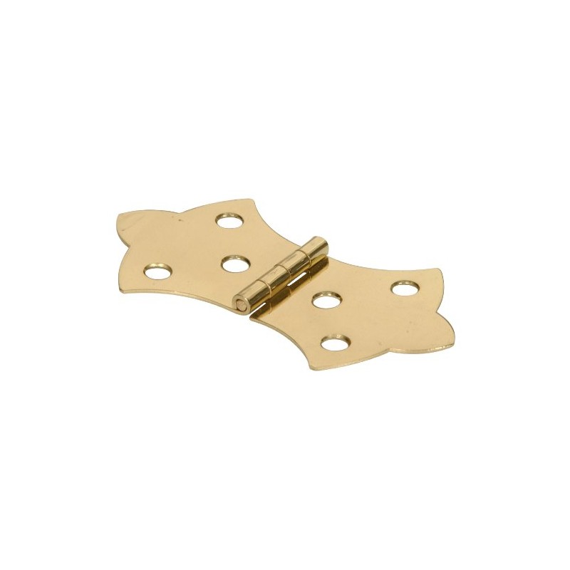 The Hillman Group 851198 1-11/16-Inch x 3-1/16-Inch Solid Brass Decorative