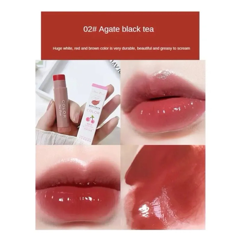Kit De 3 Brillos Labiales En Barra Hidratantes Con Color