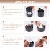 Aluminum Foil Seals Kit to Reuse Coffee Capsules Compatible with