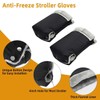 Stroller Hand Muff Gloves, Waterproof Handlebar Mitts with Fleece Lining,