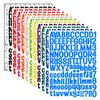 1512 Letter Stickers, 12 Sheets Alphabet Sticker, Vinyl Letters, Mailbox