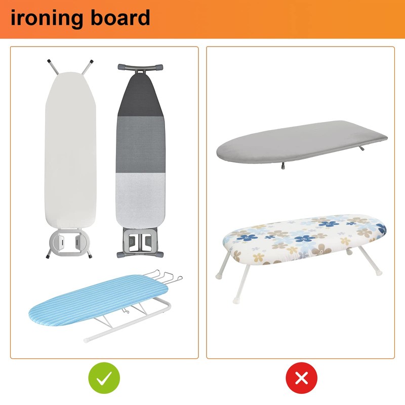 ORLESS Over The Door/Wall Mount Ironing Board Hanger, Laundry Room