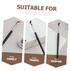 VICASKY 6pcs Angled Eyeliner Brush Flat Eyebrow Eye Shadow and