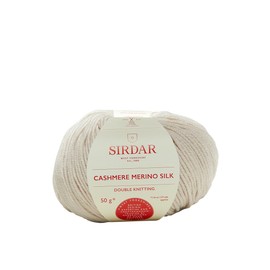 Sirdar Cashmere Merino Silk DK Mother of Pearl (408) 50g