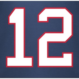 Shirtracer - Baby Bodysuit Boy Girl - Sport & Exercise - Football New England 12, 1 Navy Blue