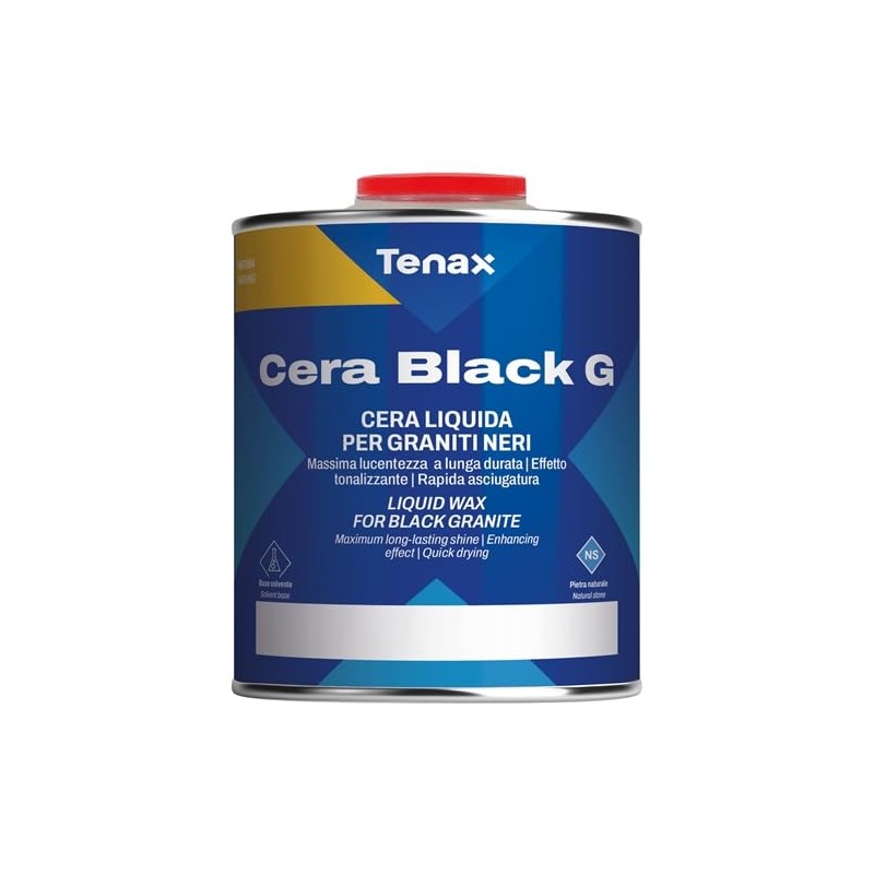 Tenax Uniblack Liquid Wax Step 2-1 Quart