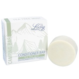 Luxiny Natural Conditioner Bars for Hair, Made in USA, a Sulfate Free Conditioner Bar for up to 70 Uses at Home or as a Travel Conditioner – All Hair Types, 50g (Tea Tree Mint)
