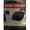George Foreman 2 Serving Electric Indoor Grill Brand New