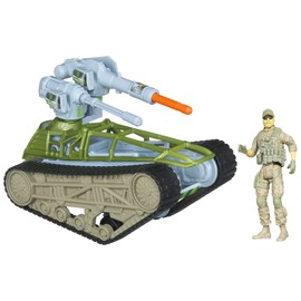 G.I. Joe Retaliation Tread Ripper Tank Vehicle with Missile Launching Cannon