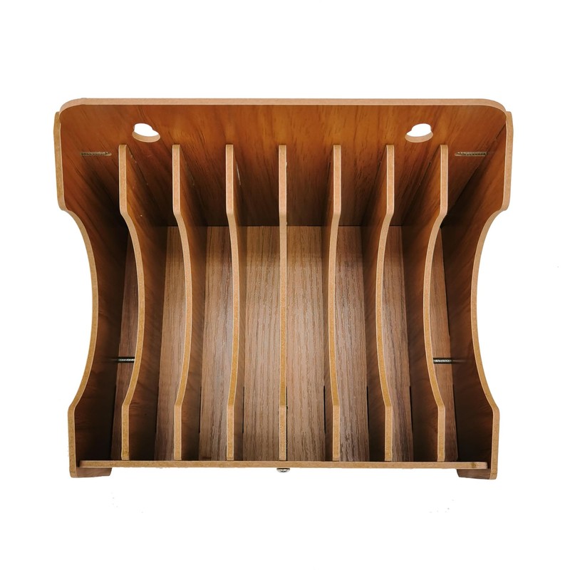ZYRELYNX 8-Tier Sandpaper Organizer Fit for Sanding Discs 5 Inch,