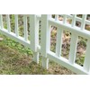 Gardenised QI003741.WL Garden Gate Patio Picket Fence Flower Bed Border