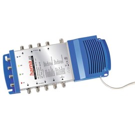 Hama "Lypsi SE" SAT - network switch components (Wired, Silver, 90-250 V/50-60 Hz/8 W-18VDC/0.5A)