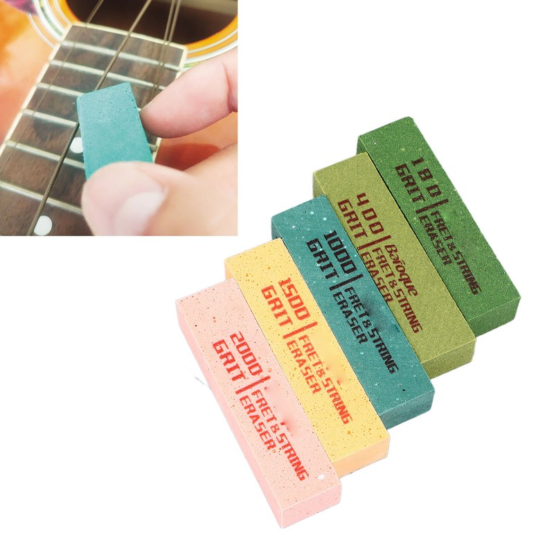 Guitar Fret Eraser String Rust Removal Polishing Cleaner Polish Tools