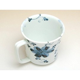 マグカップ コーヒーカップ 軽いマグ おしゃれ 有田焼 波佐見焼 軽量 藍の花