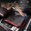 SHIFENG Schutzfolie für Pkw-Mittelkonsolen-Touchpad, weiches TPU, Rot