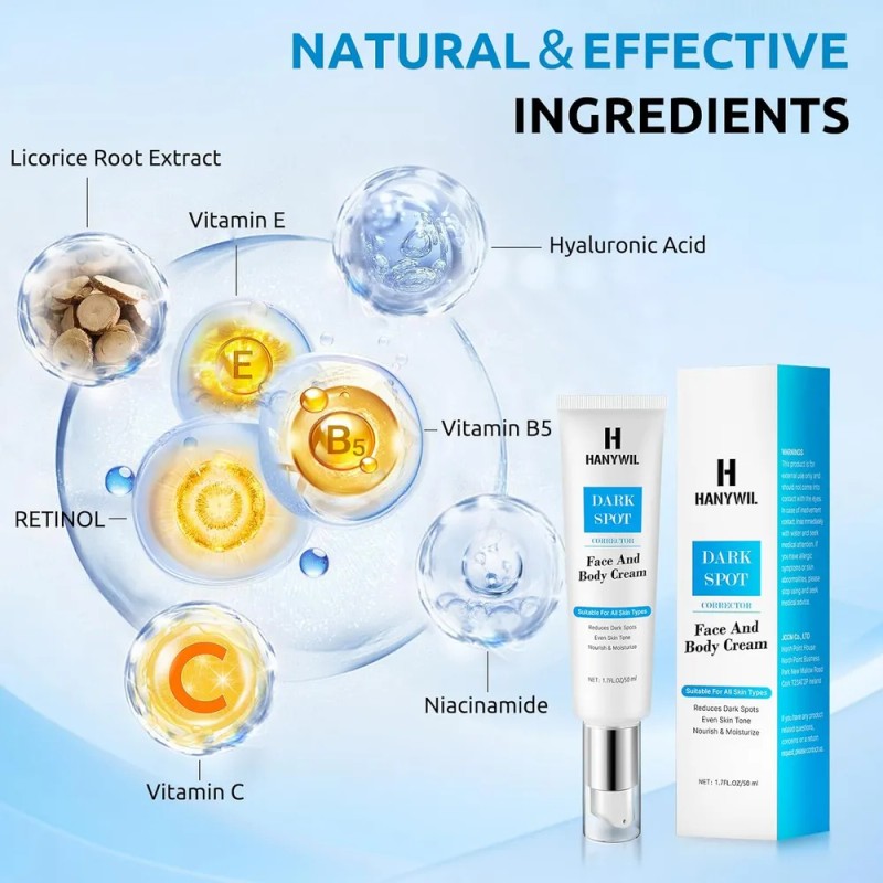 Crema Correctora De Manchas Oscuras Para Hiperpigmentación,