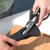 Berghoff 1106254 Kitchen Scissors with Case, Black/Stainless Steel