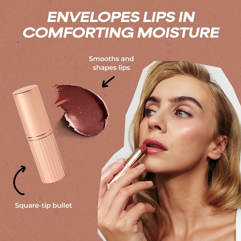 MCoBeauty - Crème Matte Luxe Lipstick - Long-Lasting Hydrating Soft