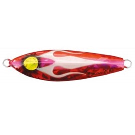 ハヤブサ(Hayabusa) メタルジグ ルアー ジャックアイ スロー 約70mm 60g アカピングロー #6 FS424-60-6