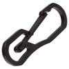 PR-SUTECARA-BK Carabiner Stainless Steel Key Holder, Military, Lightweight, Outdoor, Men's,