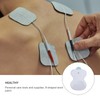 HEALLILY 20Pcs Electrode Pads Replacement Self-Adhesive Massage Pads for Home