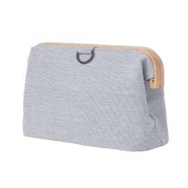 GUDEE Uroki Toiletry Bag Women's Makeup Pouch, Large Capacity, Cute, Waterproof, Freestanding, Bamboo Cloth, gray