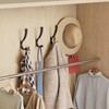 Hanging Coat Hooks Wall Mount,4PCS Large Coat Hanger Wall Hangers