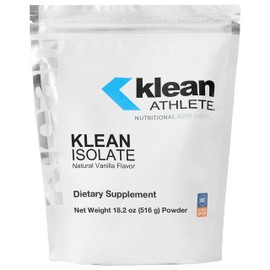 Klean ATHLETE Klean ATHLETE Klean Isolate - Whey Protein Isolate - Daily Protein & Amino Acid - Intake for Muscle Integrity* - NSF Certified for Sport - 20 Servings - Natural Vanilla Flavor