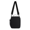 PackIt Freezable Crossbody Lunch Box, Black, Built with ECOFREEZE Technology,