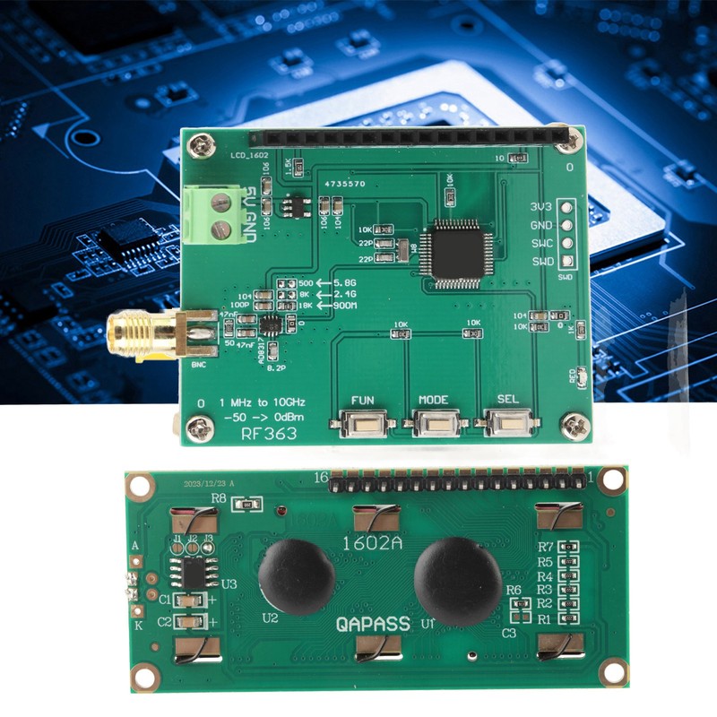 RF Power Meter 1MHz～10GHz Power Test Meter RF Power Attenuation