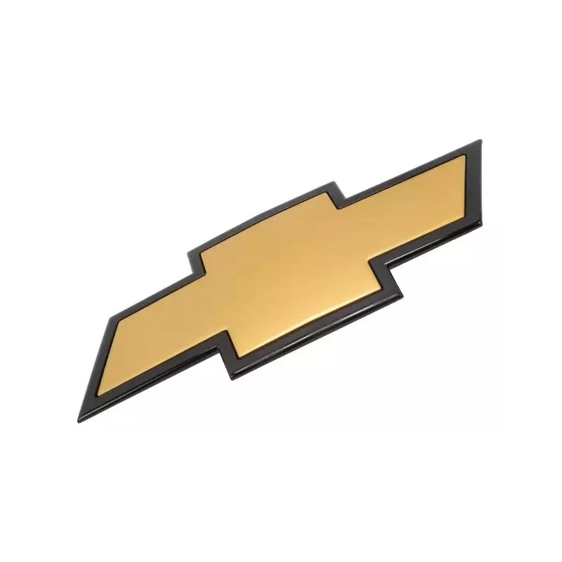 GM Front Bowtie Emblem Gold Black Fit 2011-2014 Silverado 2500HD