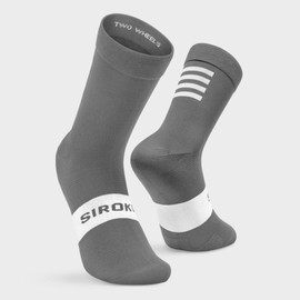 SIROKO - Cycling Socks S1, silver grey