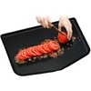 Chop Keeper Chopping Tray with Raised Sides and Easy-Guide Funnel,