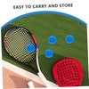 Gatuida 4 Pcs Rubber Squash Balls for Training Lightweight Bouncy