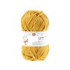 10 x 50 g Knitting Yarn Yellow Linen Touch #