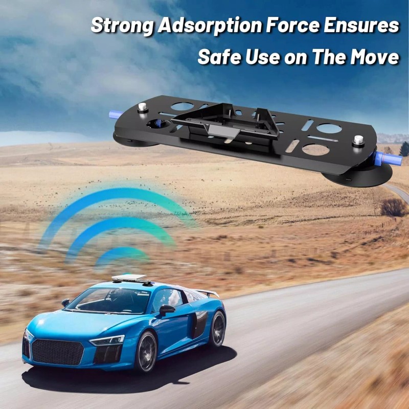 Lymorexan Starlink Mini Mount, Starlink Mini Roof Mount with 4.5&quot;