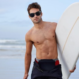 ZESAKER Bifocal Reading Sunglasses for Women Men UV400 Protection Outdoor Reader Sunglasses Stylish Sun Reader Glasses (Black, 2.5)