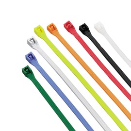 Calterm 73242 7 in. Assorted, Nylon Cable Tie, 100 Pack
