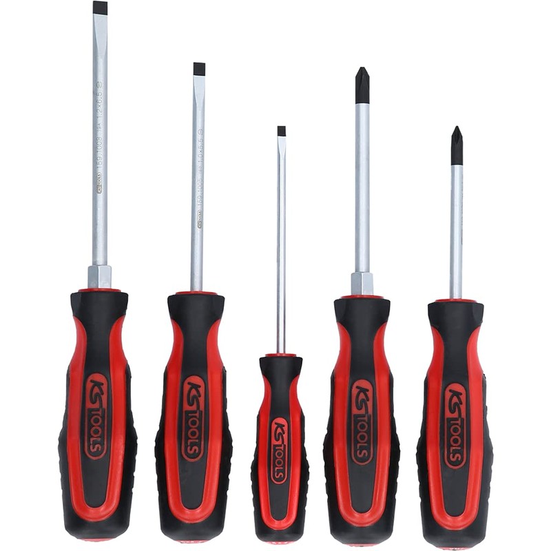KS Tools 159.0005 ERGOTORQUEplus screwdriver set, 5 pcs