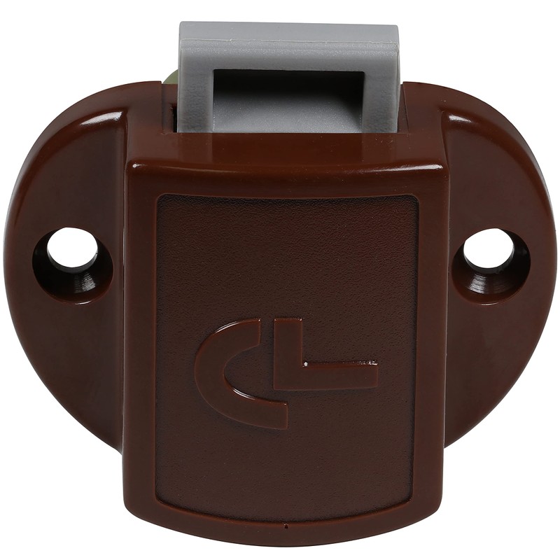 Cyber Lock, Rok Hardware Concealed Push Button Drawer Knob Lock