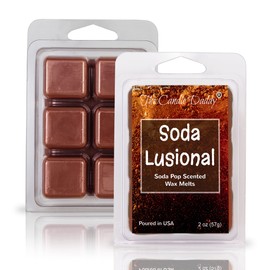 The Candle Daddy Soda Lusional - Soda Pop Cola Scented Wax Melt - 1 Pack - 2 Ounces - 6 Cubes