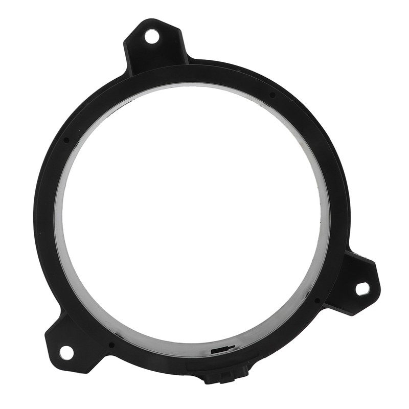 1 Pair 6.5in Door Speaker Spacer Wire Harness Kit Black